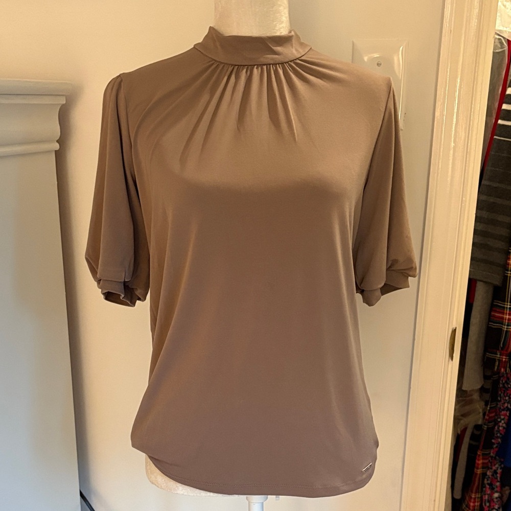 Calvin Klein Taupe Women's Top